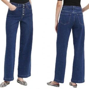 Banana Republic High Waist Wide Leg Jeans Size 29
